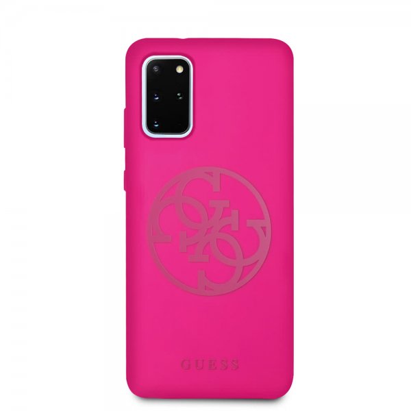 Guess Samsung Galaxy S20 Plus Cover med Logo Magenta