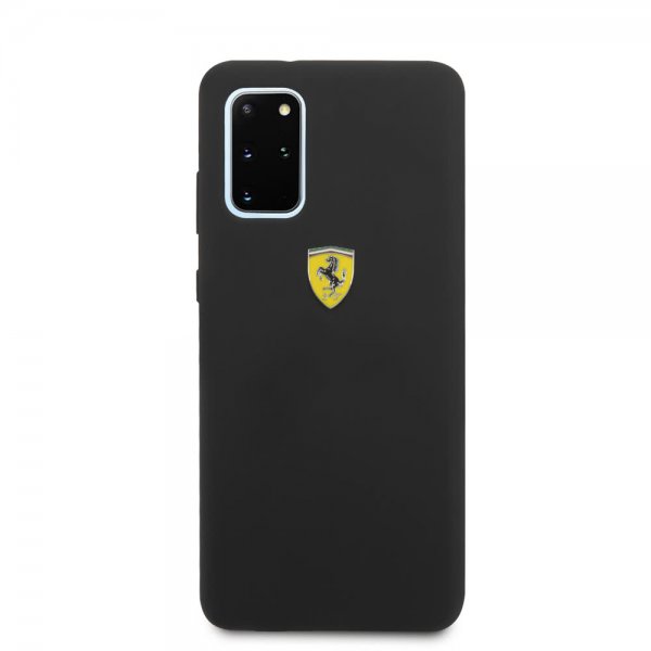 Ferrari Samsung Galaxy S20 Plus Cover med Logo Sort