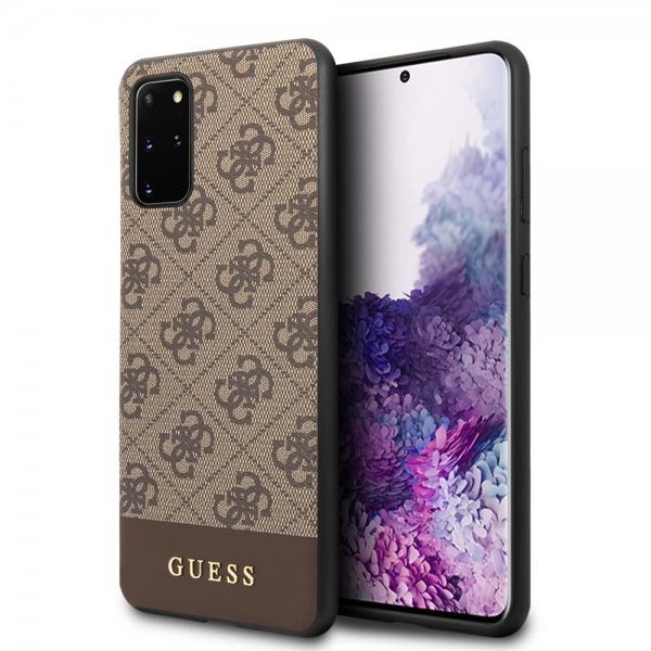 Guess Samsung Galaxy S20 Plus Skal Monogram Brun