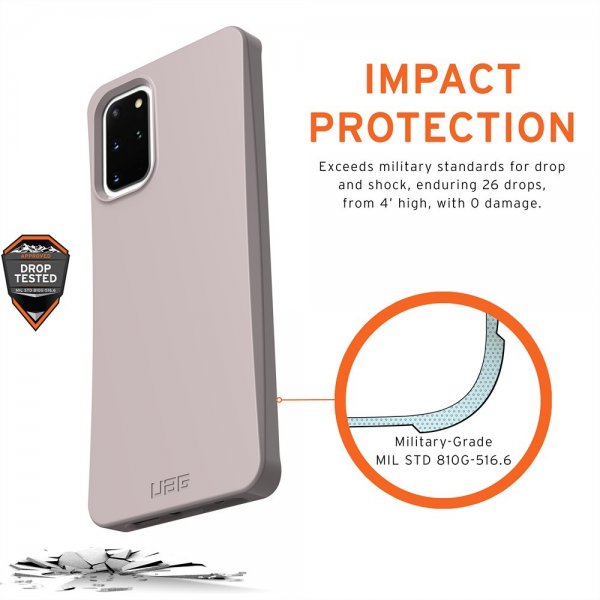 Urban Armor Gear (UAG) Samsung Galaxy S20 Plus Cover Outback Biodegradable Cover Lilla