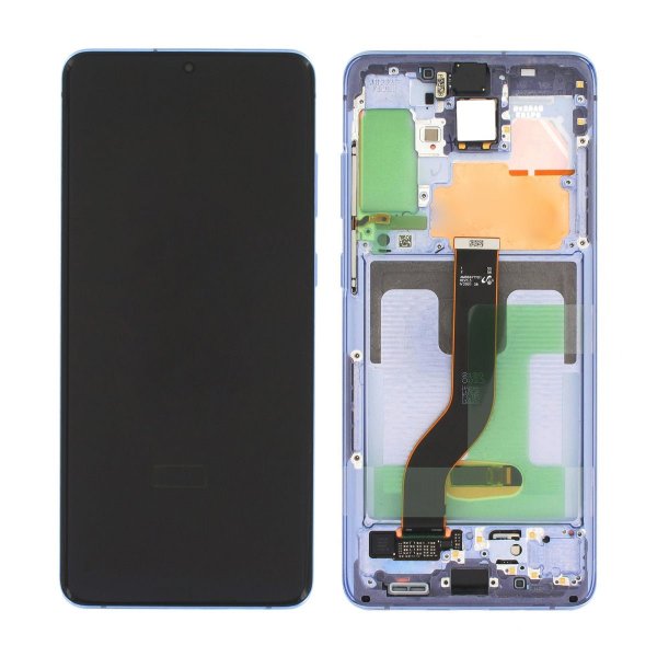 Samsung Galaxy S20 Plus (SM-G986F/DS) Skærm med LCD Display Original - Lilla