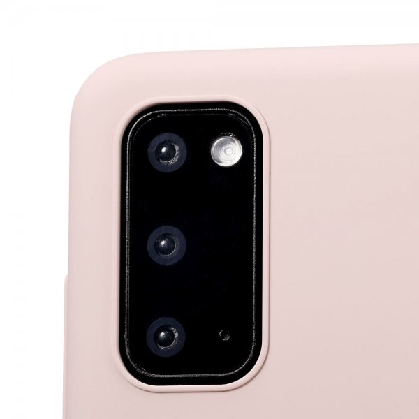 holdit Samsung Galaxy S20 Cover Silikone Blush Pink