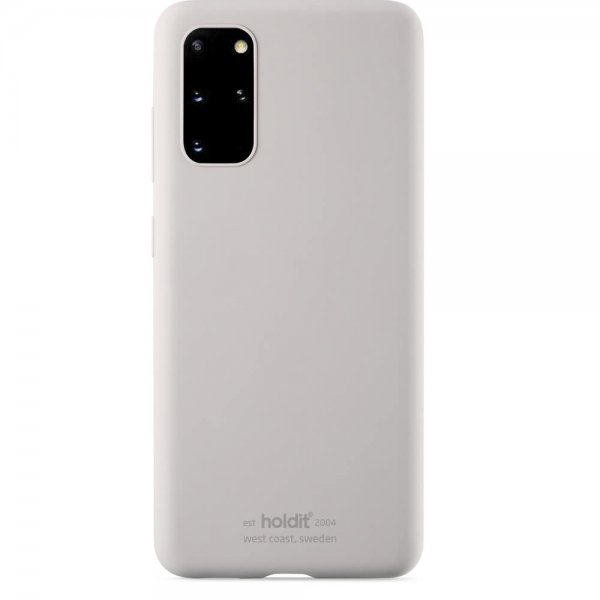 holdit Samsung Galaxy S20 Cover Silikone Taupe