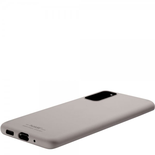 holdit Samsung Galaxy S20 Cover Silikone Taupe