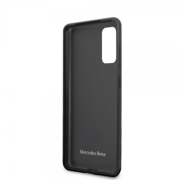 Mercedes Benz Samsung Galaxy S20 Cover Wood Line Brun
