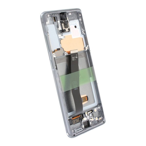 Samsung Galaxy S20 Skærm med LCD Display Original - Grå