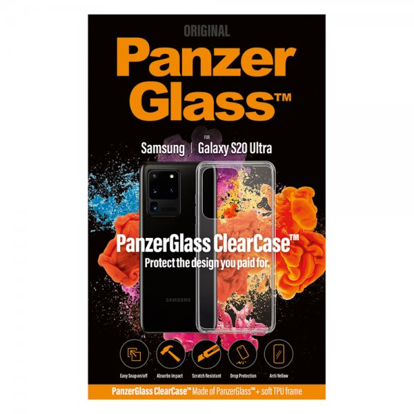 PanzerGlass Samsung Galaxy S20 Ultra Skal ClearCase