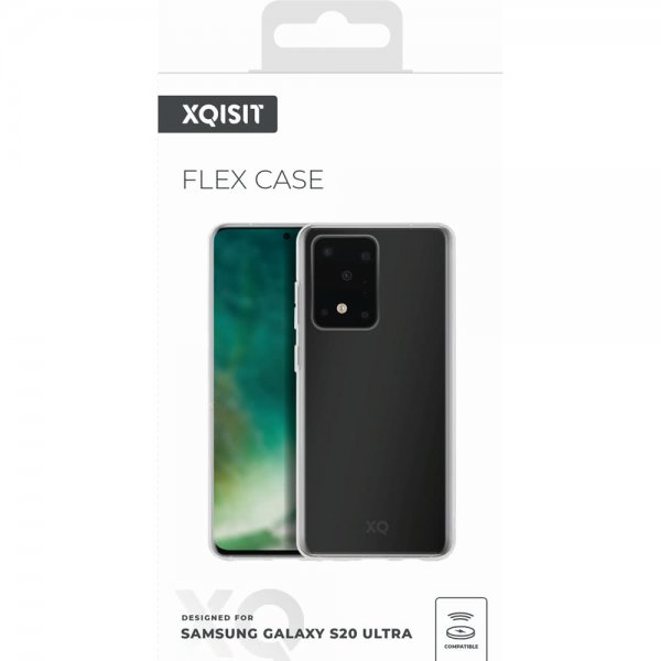 Xqisit Samsung Galaxy S20 Ultra Cover Flex Case Transparent