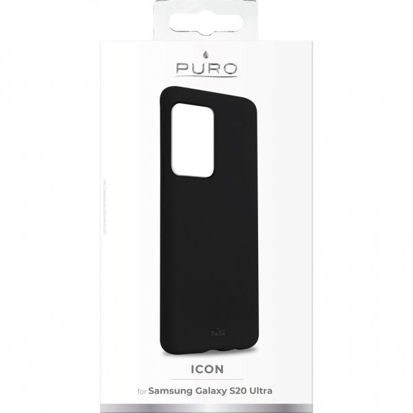 Puro Samsung Galaxy S20 Ultra Cover Icon Sort