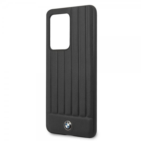 BMW Samsung Galaxy S20 Ultra Cover Læderlinjer Sort