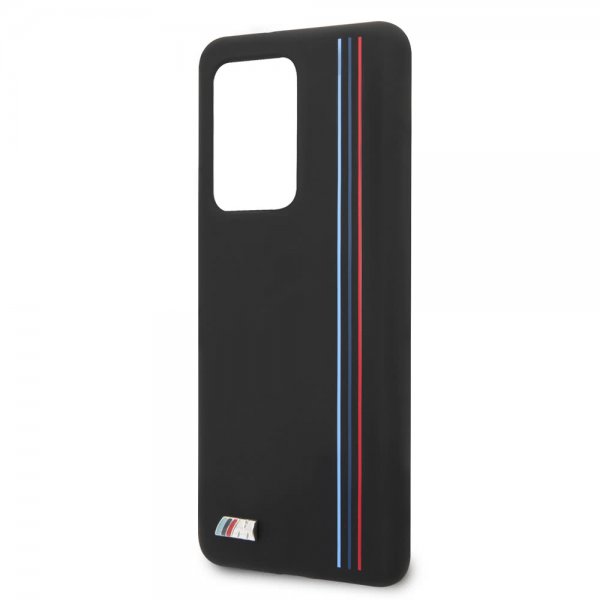 BMW Samsung Galaxy S20 Ultra Cover M-Sport Stribe Sort