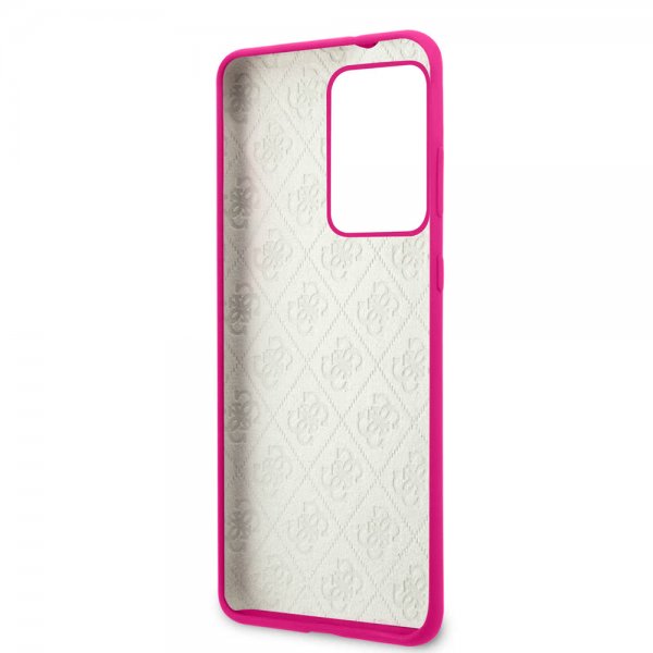 Guess Samsung Galaxy S20 Ultra Cover med Logo Magenta