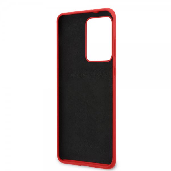 Ferrari Samsung Galaxy S20 Ultra Cover med Logo Rød