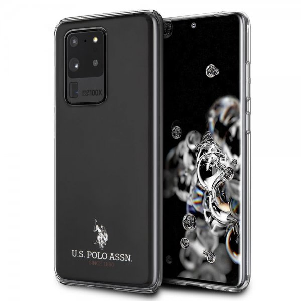 U.S. Polo Samsung Galaxy S20 Ultra Cover med Logo Sort