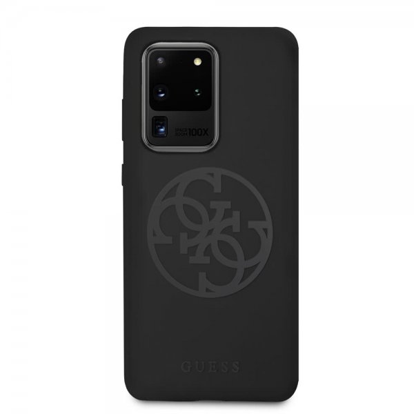 Guess Samsung Galaxy S20 Ultra Cover med Logo Sort