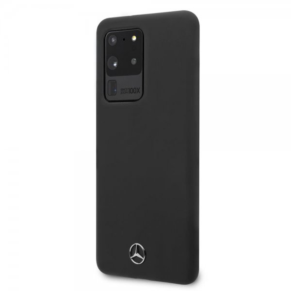 Mercedes Benz Samsung Galaxy S20 Ultra Cover med Logo Sort