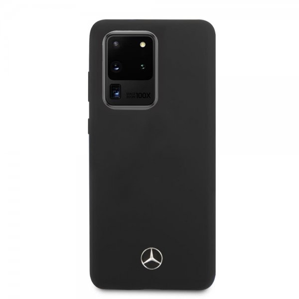 Mercedes Benz Samsung Galaxy S20 Ultra Cover med Logo Sort