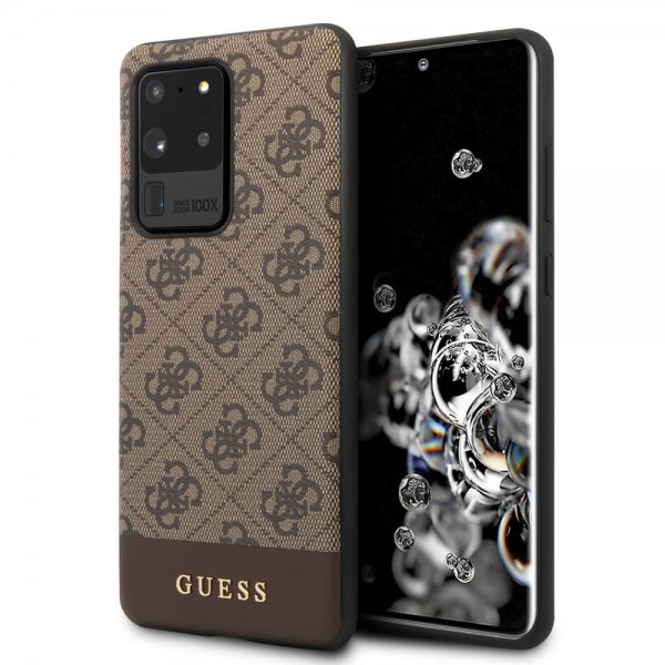 Guess Samsung Galaxy S20 Ultra Cover Monogram Brun