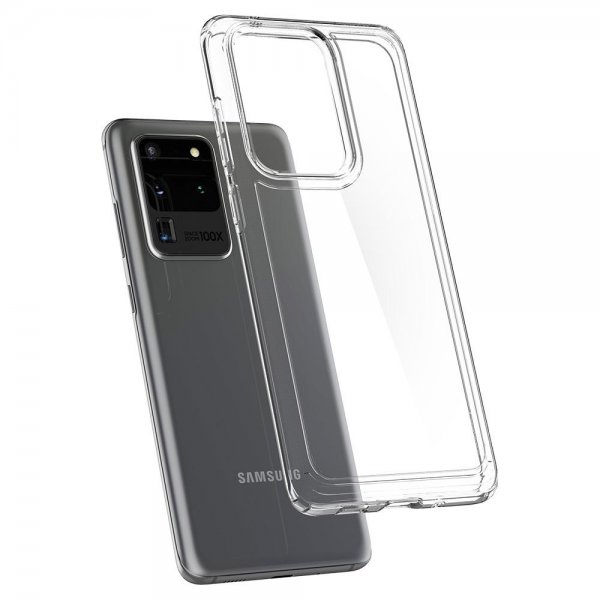 Spigen Samsung Galaxy S20 Ultra Cover Ultra Hybrid Crystal Clear