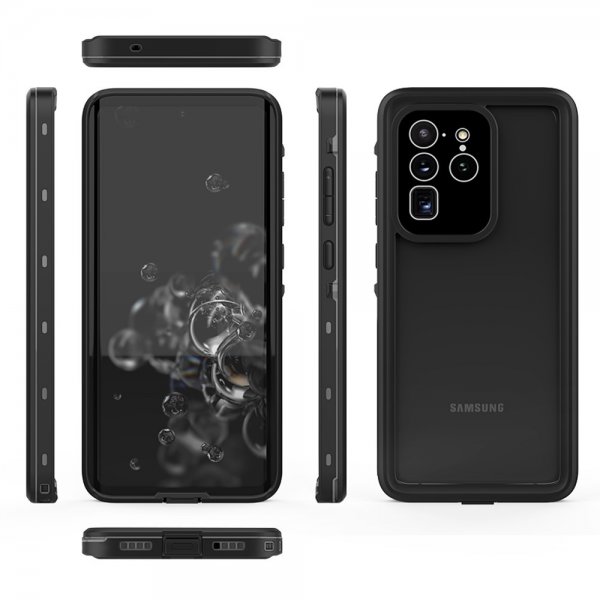 Redpepper Samsung Galaxy S20 Ultra Cover Vandtæt IP68 Sort