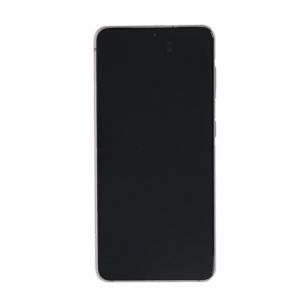 Samsung Galaxy S21 5G Skærm med LCD Display & Kamera Original - Violet