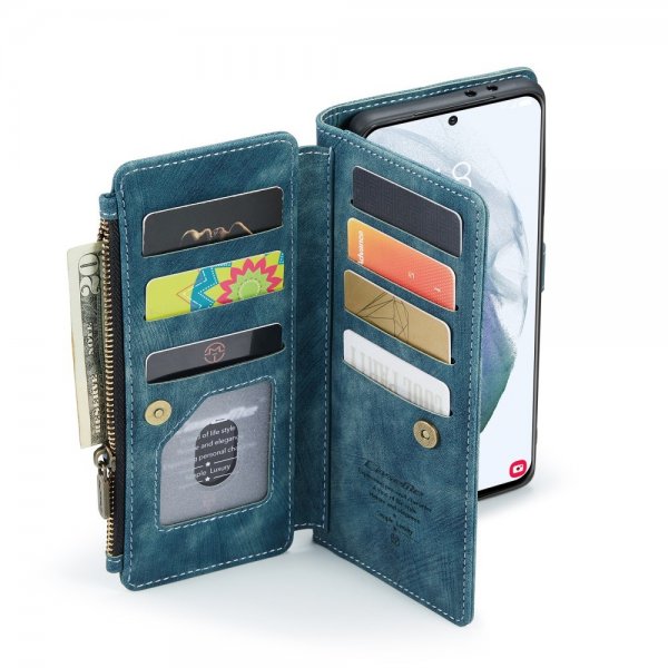 CaseMe Samsung Galaxy S21 FE Etui C30 Series Petroleum