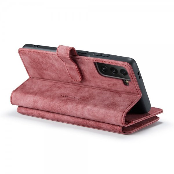 CaseMe Samsung Galaxy S21 FE Etui C30 Serie Rød