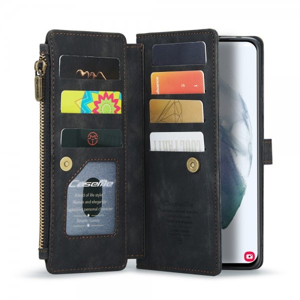 CaseMe Samsung Galaxy S21 FE Etui C30 Series Sort