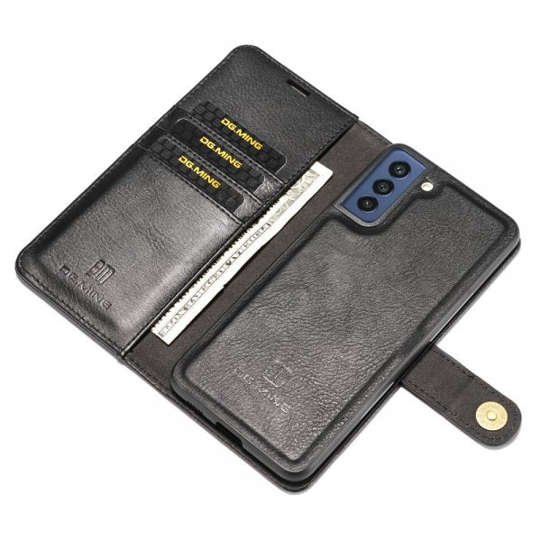 Dg.Ming Samsung Galaxy S21 FE Etui Aftageligt Cover Sort
