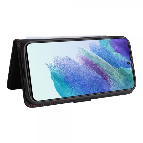 Betopnice Samsung Galaxy S21 FE Etui med Aftageligt Cover 005 Sort