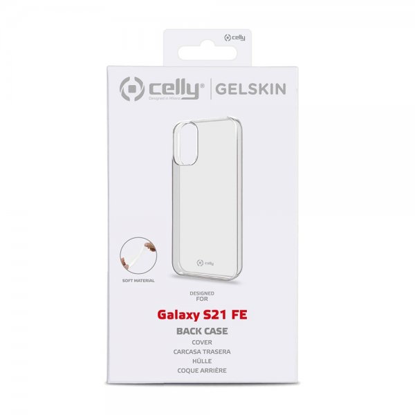 Celly Samsung Galaxy S21 FE Cover GELSKIN Gennemsigtig