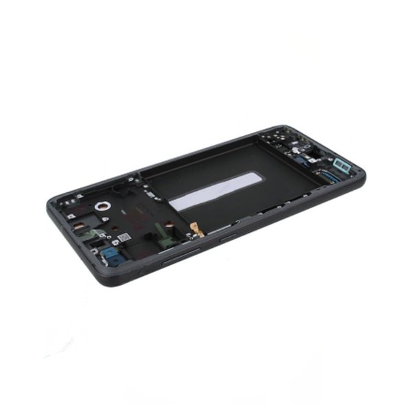 Samsung Galaxy S21 FE Skærm med LCD Display Original - Grafit/Sort