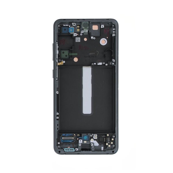 Samsung Galaxy S21 FE Skærm med LCD Display Original - Grafit/Sort