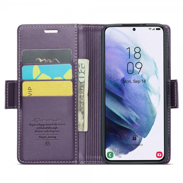 CaseMe Samsung Galaxy S21 Cover 023 Series Lilla