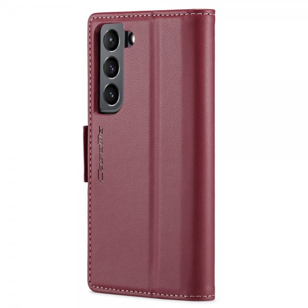 CaseMe Samsung Galaxy S21 Cover 023 Series Rød