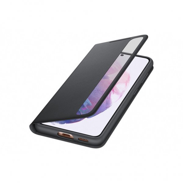Samsung Original Galaxy S21 Cover Smart Clear View Cover Sort