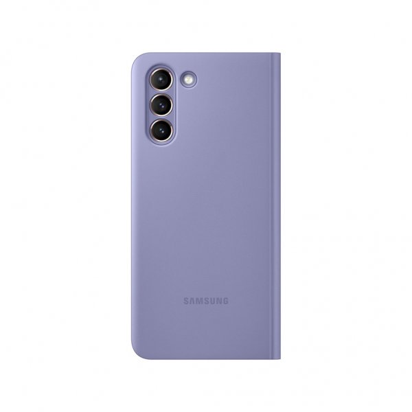 Samsung Original Galaxy S21 Cover Smart Clear View Cover Violet