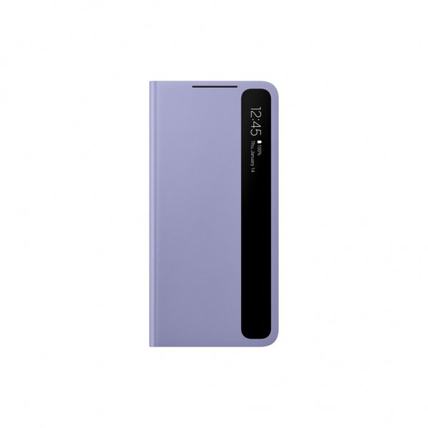 Samsung Original Galaxy S21 Plus Cover Smart Clear View Cover Violet