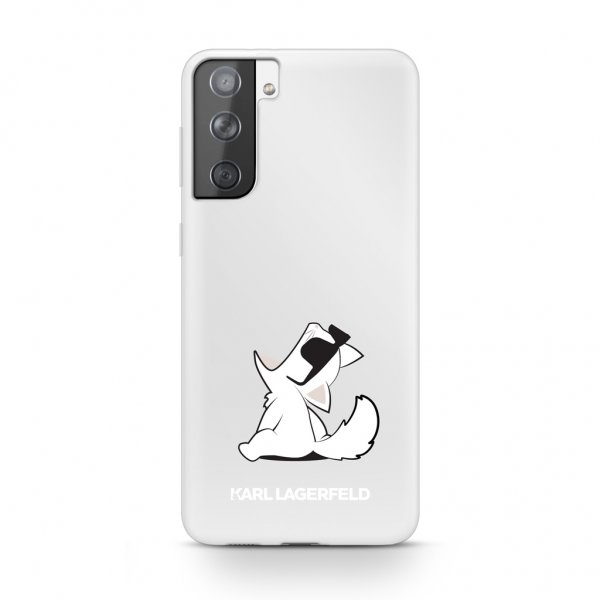 Karl Lagerfeld Samsung Galaxy S21 Plus Cover Choupette Transparent