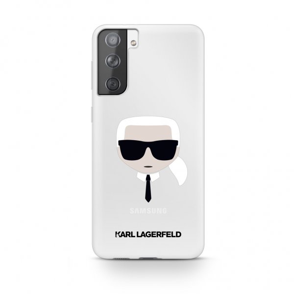 Karl Lagerfeld Samsung Galaxy S21 Plus Cover Iconic Karl Transparent