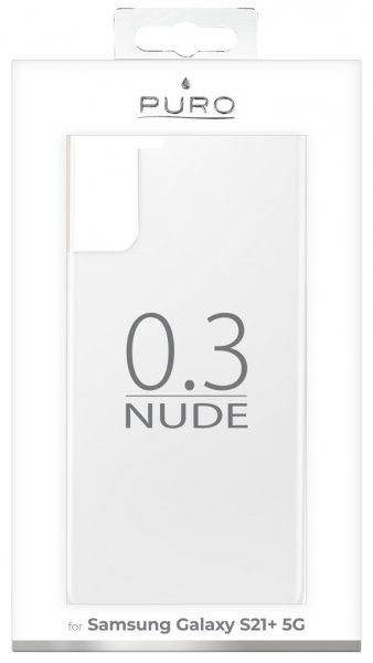 Puro Samsung Galaxy S21 Plus Cover Nude Transparent