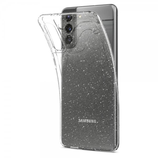 Spigen Samsung Galaxy S21 Cover Liquid Crystal Glitter Crystal Quartz