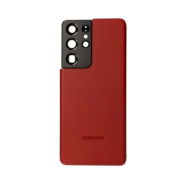 Samsung Galaxy S21 Ultra 5G Bagside - Rød