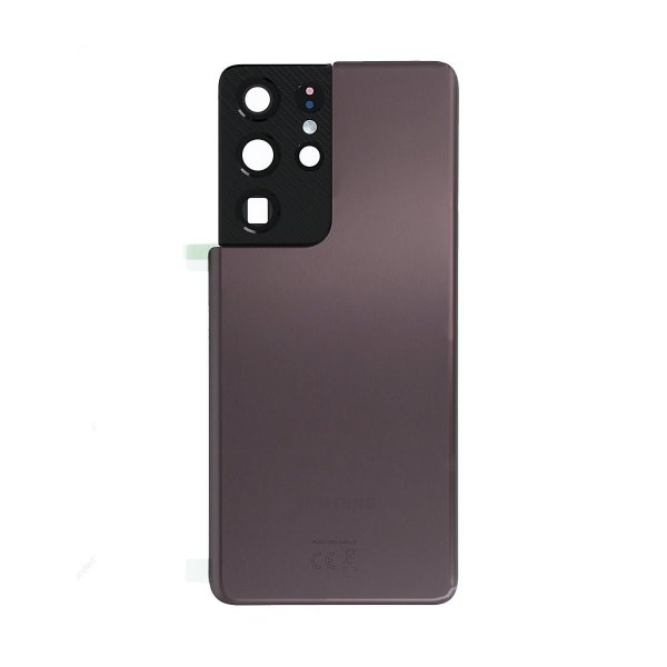 Samsung Galaxy S21 Ultra Bagside Original - Brun