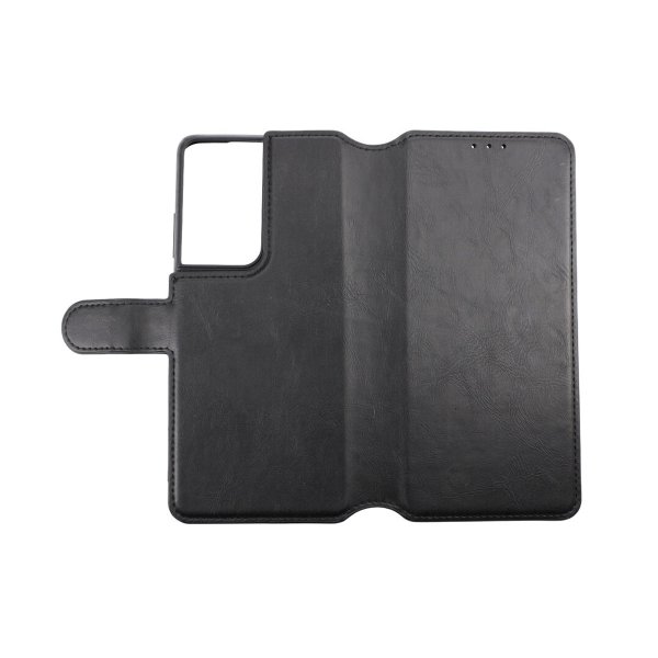 Rvelon Samsung Galaxy S21 Ultra Cover Magnetisk Aftageligt Cover Sort