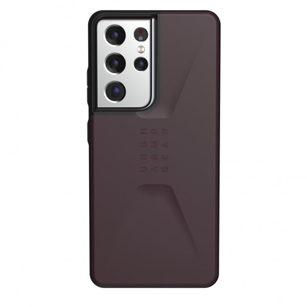 Urban Armor Gear (UAG) Samsung Galaxy S21 Ultra Cover Civilian Eggplant