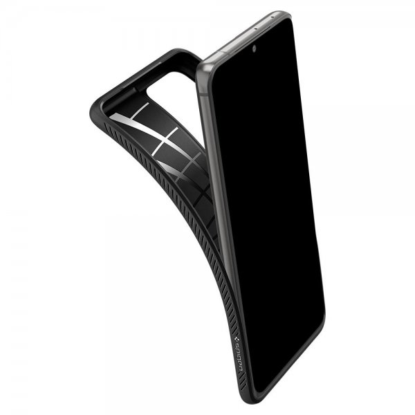 Spigen Samsung Galaxy S21 Ultra Cover Liquid Air Mat Sort