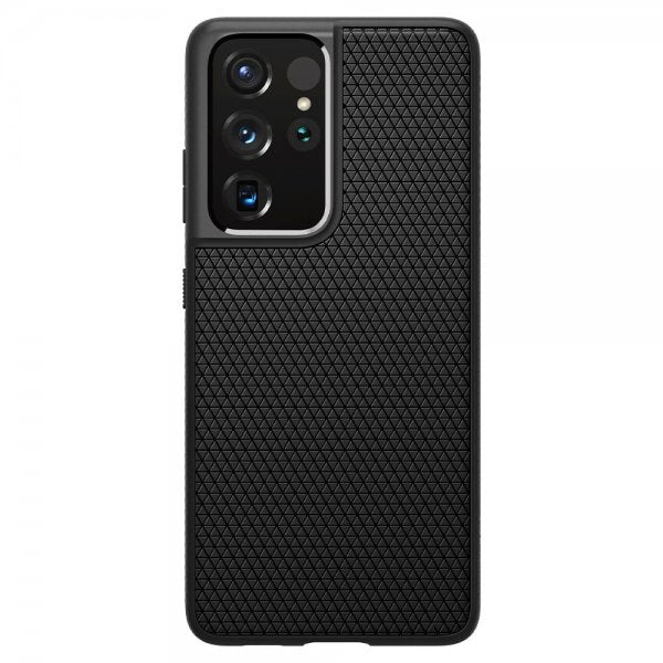 Spigen Samsung Galaxy S21 Ultra Cover Liquid Air Mat Sort
