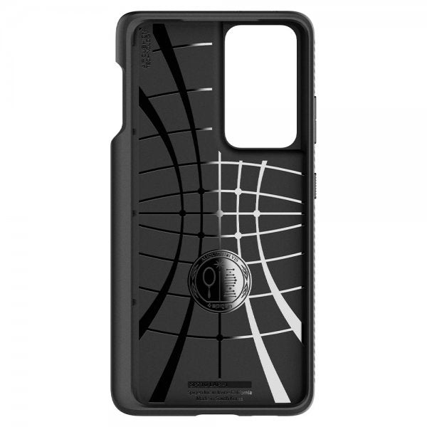 Spigen Samsung Galaxy S21 Ultra Cover Liquid Air Pen Edition Mat Sort