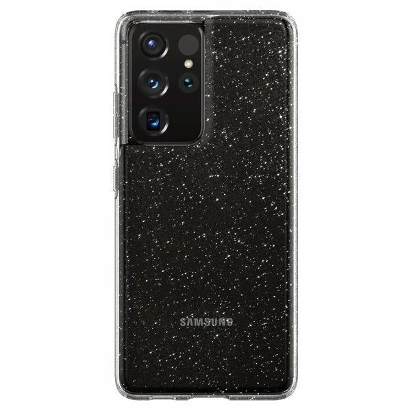 Spigen Samsung Galaxy S21 Ultra Cover Liquid Crystal Glitter Crystal Quartz
